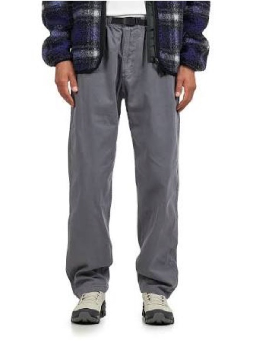 Men's Gramicci Pants Pigment Dye in Fog XS